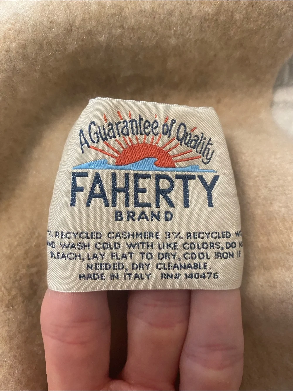 Faherty 97% recycled